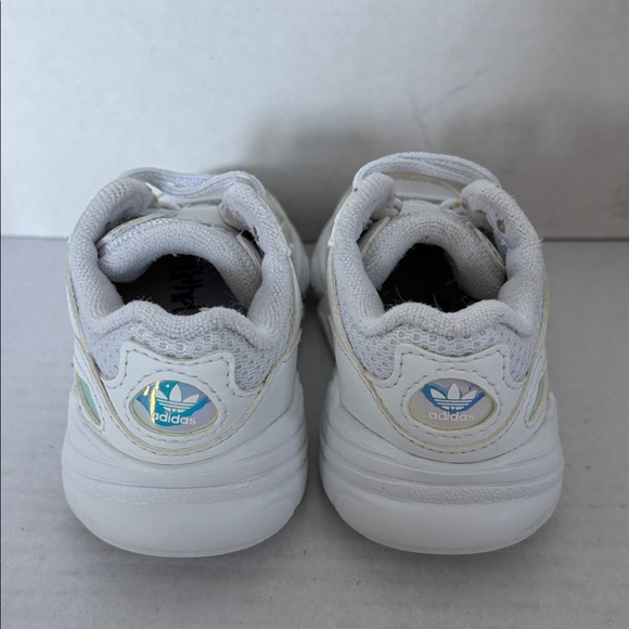 Adidas White Sneakers with Iridescent Accents - Picture 4 of 6